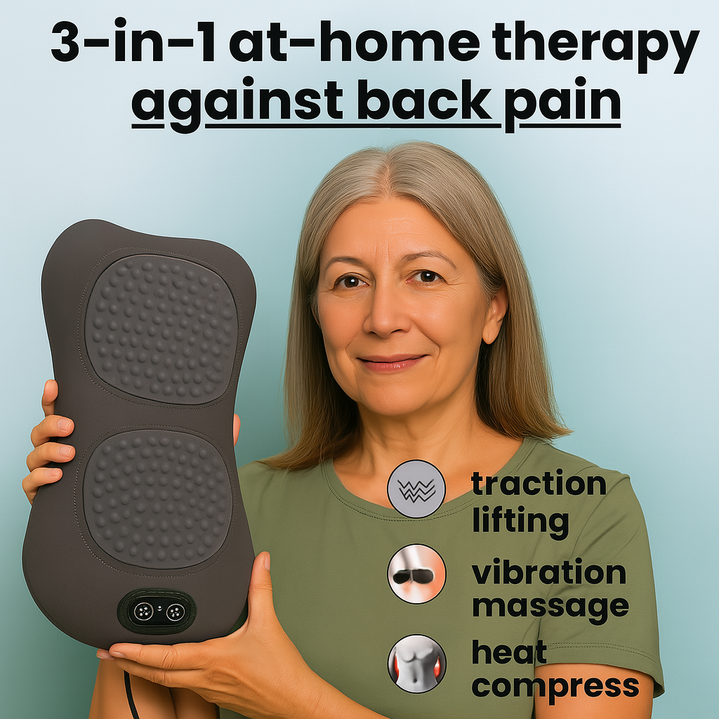 Spynz 3-in-1 Massager Pillow